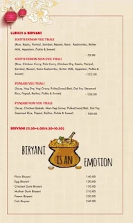 Shanghai Dhabha AC menu 1