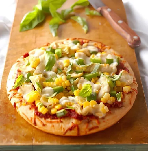 Green Chilli Corn Pizza [Small, 7 Inches]