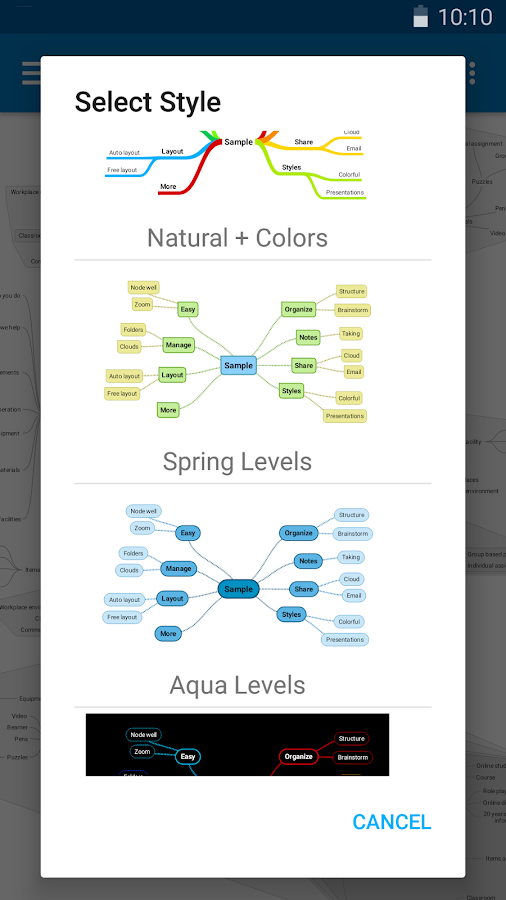    SimpleMind Free - Intuitive Mind Mapping- screenshot  