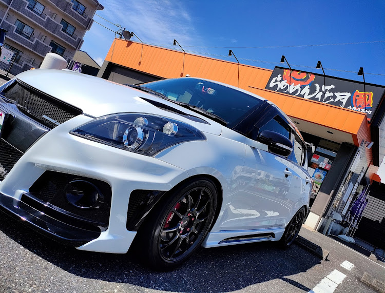 スイフトスポーツの7th heavenの堕天使・ニヨニヨ®コーティング・少し疲れた様子だった…・心配だなぁ・麺テナンスに関するカスタム事例の投稿画像5枚目