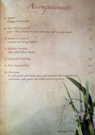 Karavalli menu 2