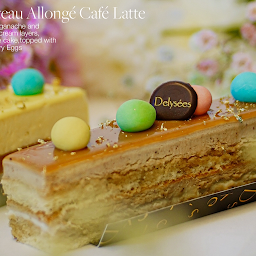 Gateau Allonge Cafe Latte