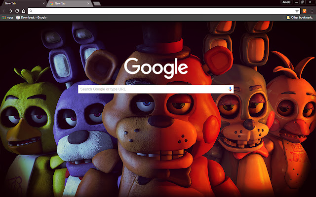 FNAF Google Chrome Theme