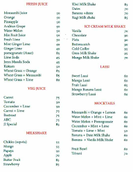 M Juice Junction menu 2