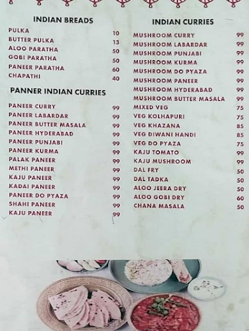 Udipi Krishna Vilas menu 