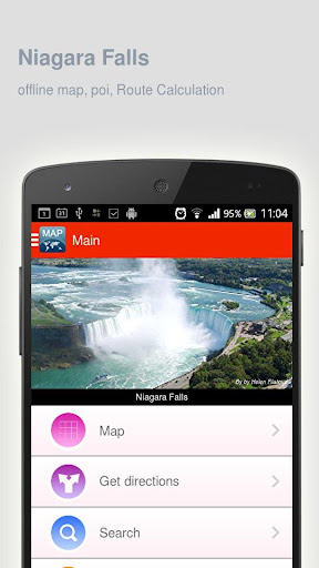 Niagara Falls Map offline