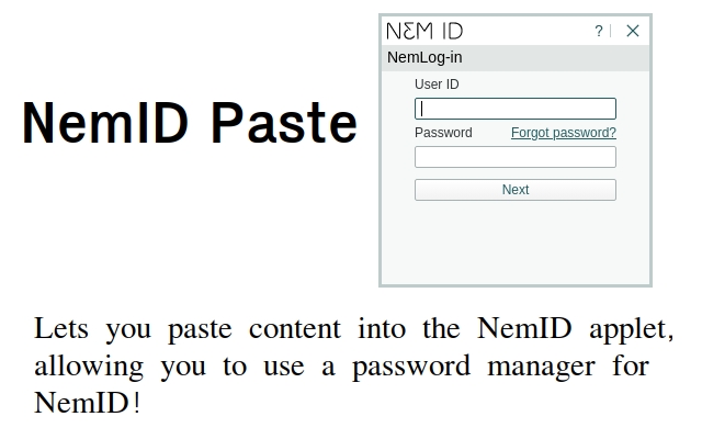 NemID paste Preview image 0