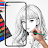 AR Draw Sketch: AR art & Trace icon