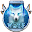 Blue White Wild Wolf Theme Download on Windows