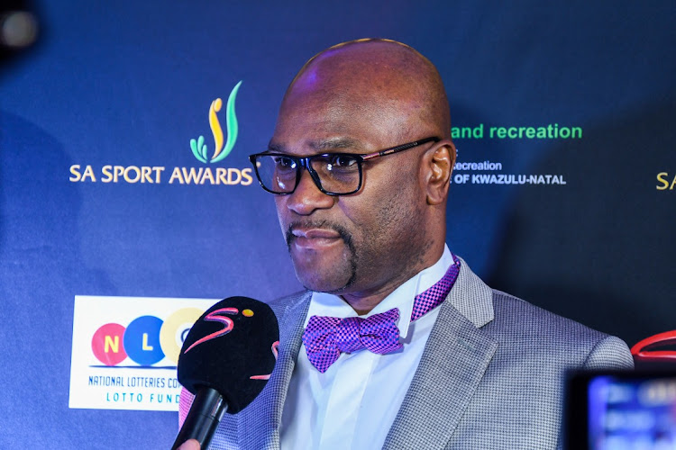 STEADY ON: Sport minister Nathi Mthethwa wrote to Safa head Danny Jordaan at the weekend outlining the protocols for returning to the football field. Picture: GALLO IMAGES/ DARREN STEWART