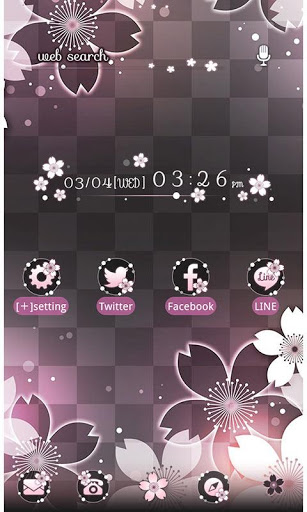 Screenshot icon&wallpaper-Night Blossoms-