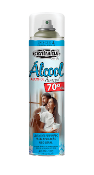 Alcohol Desinfectante Centralsul En Aerosol x 400 ml  