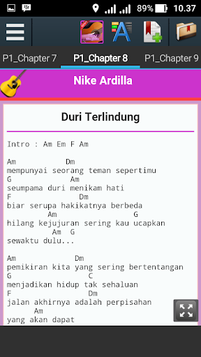 Lirik lagu nike ardila mempunyai seorang teman sepertimu