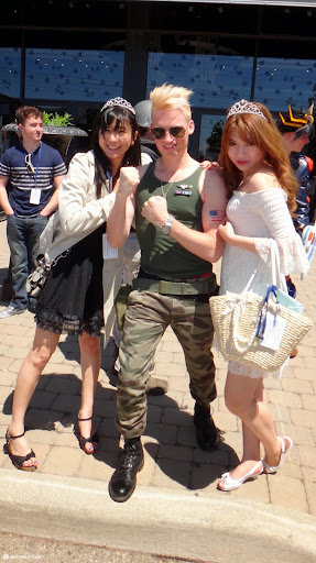 GUILE fans at anime north 2013 in Toronto, Canada 