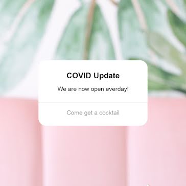 Covid Update - Instagram Post template