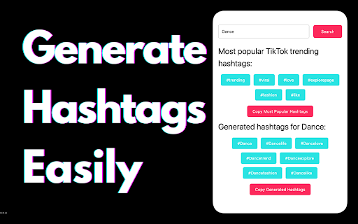 Tiktok Hashtag Generator