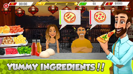 Pizza Maker 🍕Cooking Yummy Pizzas and serve Drink Screenshot