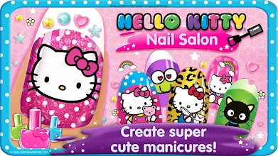 Hello Kitty Nail Salon Apps On Google Play - roblox song id for sunset lover