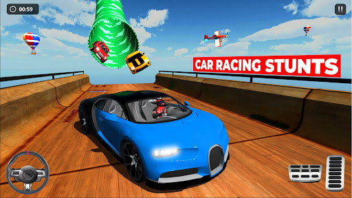 Screenshot GT car stunts 3d: Ramp Car