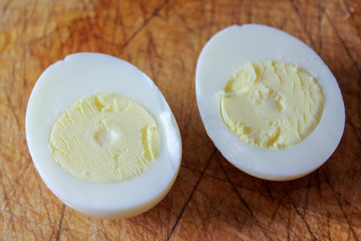 Perfect hard boiled egg.