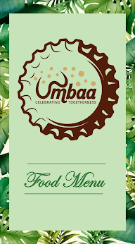 Umbaa Pub And Kitchen menu 4