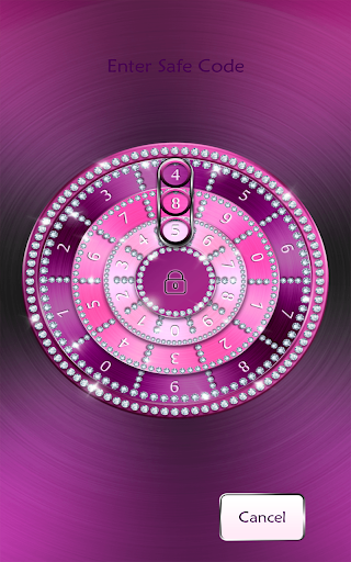 Combination Safe Lock Screen Diamond