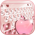 Cover Image of Download Rose Gold Keyboard for Phone8 8.0 APK