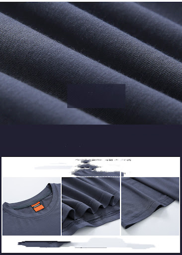 Title 5, Loose Round Neck Half-sleeved T-shirt, Cotton B...