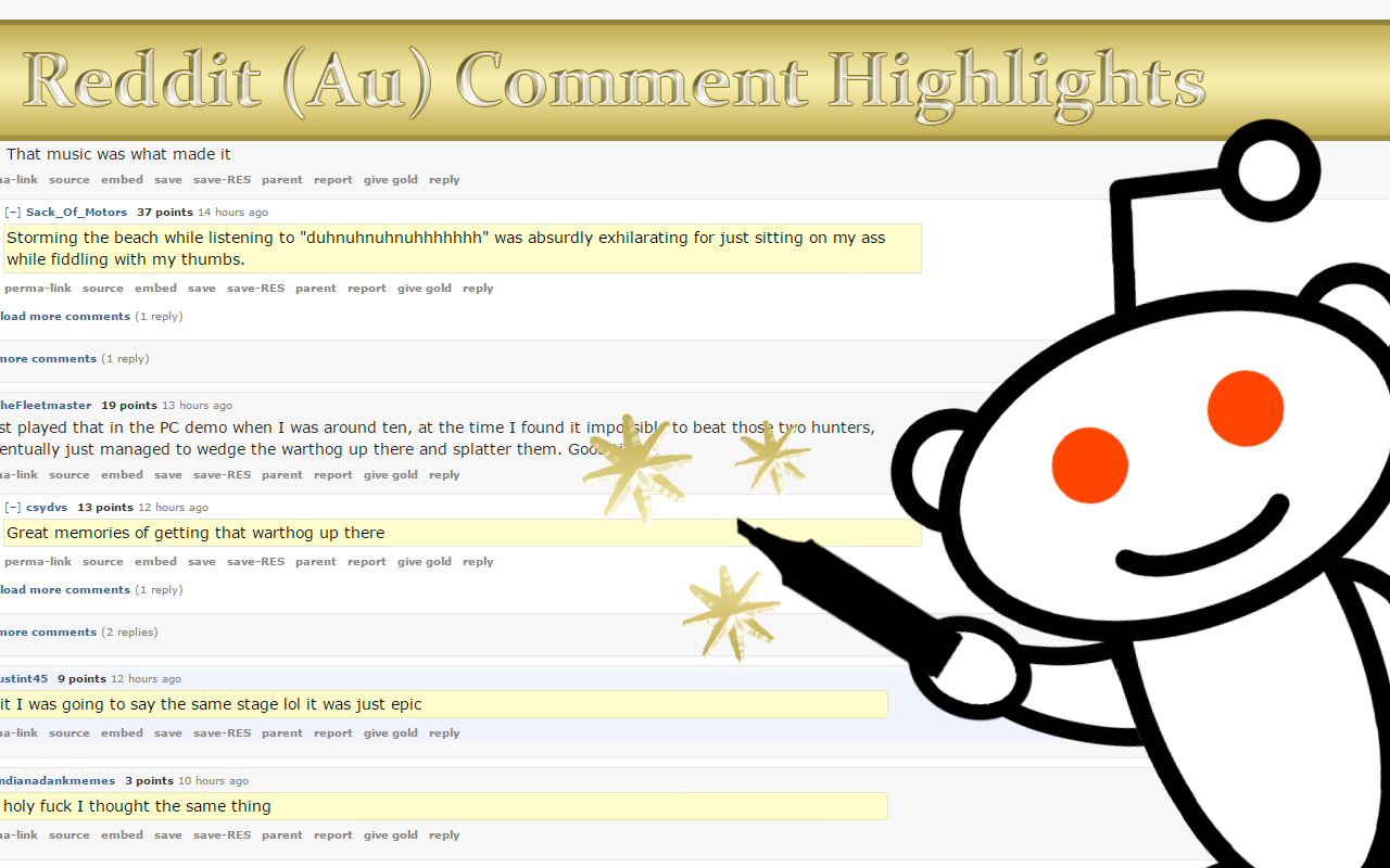 Reddit (Au) Comment Highlights Preview image 2