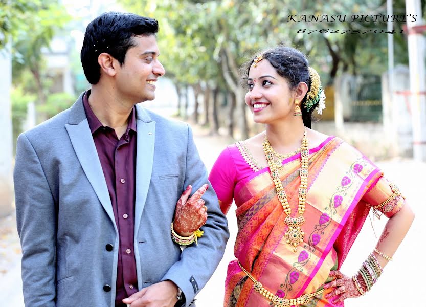 結婚式の写真家Sankesh Naik (kanasupictures)。2020 12月10日の写真