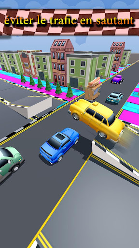 trafic Taxi courir 2019: 3d échapper coureur APK MOD screenshots 4