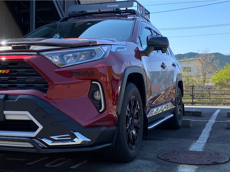 RAV4のセンシュアルレッドマイカ・rav4に関するカスタム事例の投稿画像2枚目