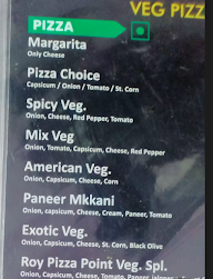 Roy pizza point menu 1