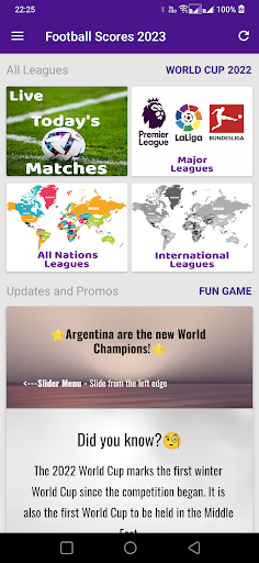 Screenshot Football Live Scores 2024