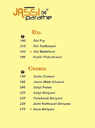 Jassi De Parathe menu 8