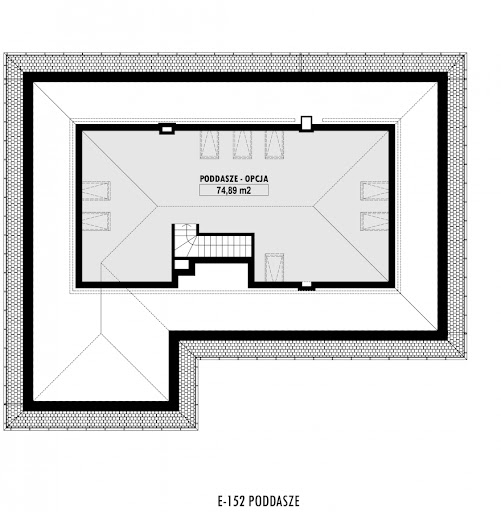 E-152 - Rzut poddasza