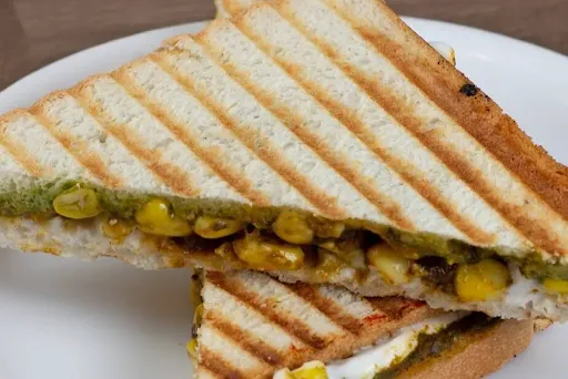 Corn And Cheese Sandwich