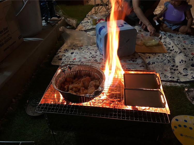 MPVの焚き火台・庭ごはんに関するカスタム事例の投稿画像2枚目