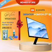 Màn Hình Máy Tính Xiaomi Mi Desktop Monitor 27 Inch 2K Phù Hợp Làm Việc Chơi Game - Hàng Nhập Khẩu