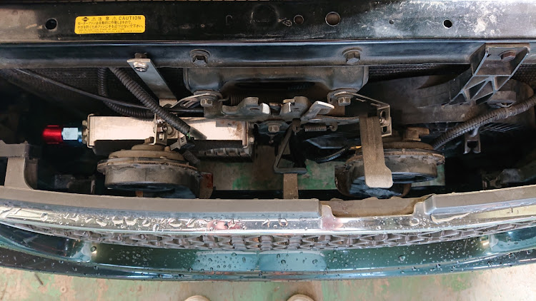 ローレルのシーマホーン取り付け完成☆に関するカスタム事例の投稿画像1枚目