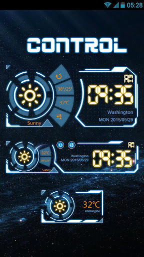 Control Weather Widget Theme