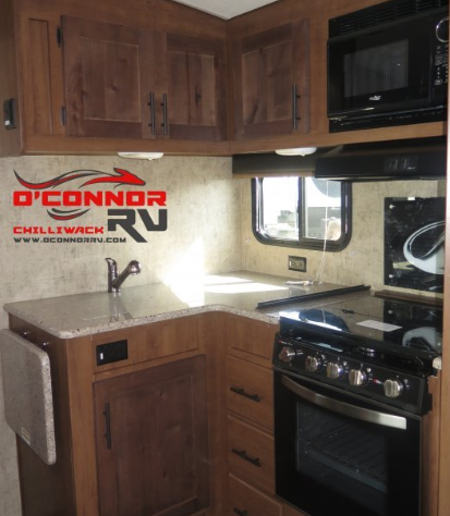 Interior shot of Outdoors RV at O'Connor RV in Chilliwack