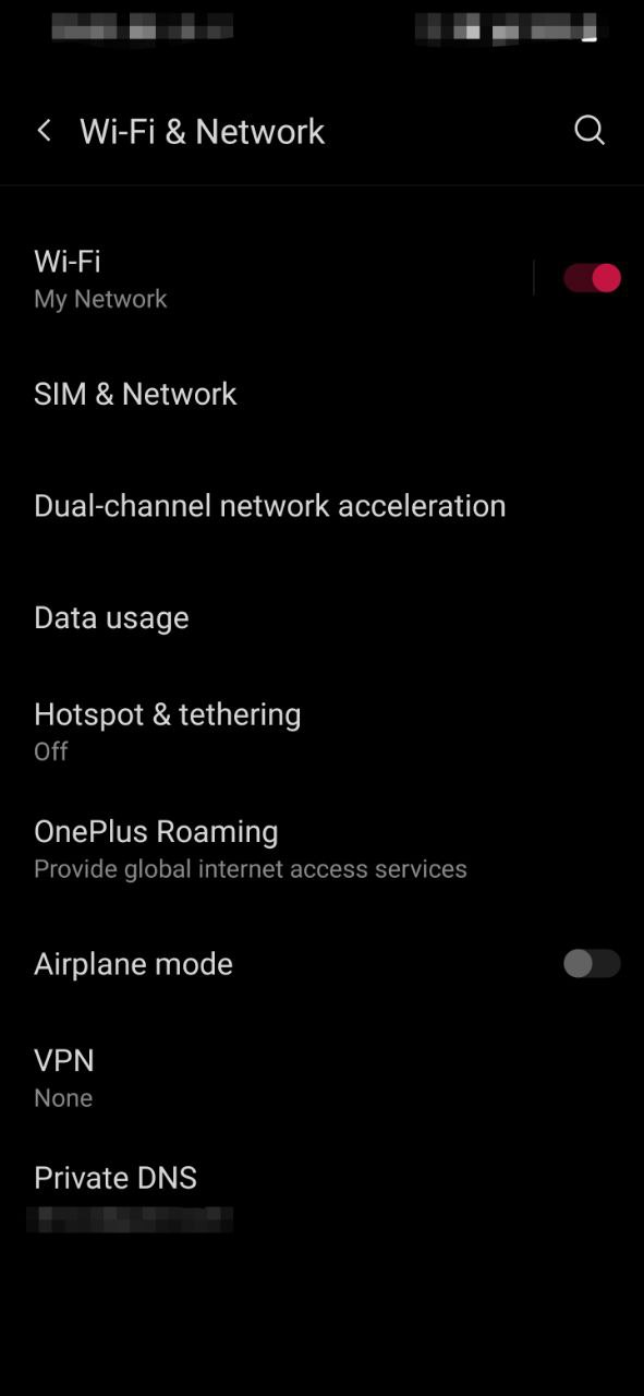 how to change dns server on android