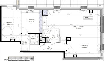 appartement à Carpiquet (14)