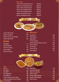 Chennai DarNightlife menu 5