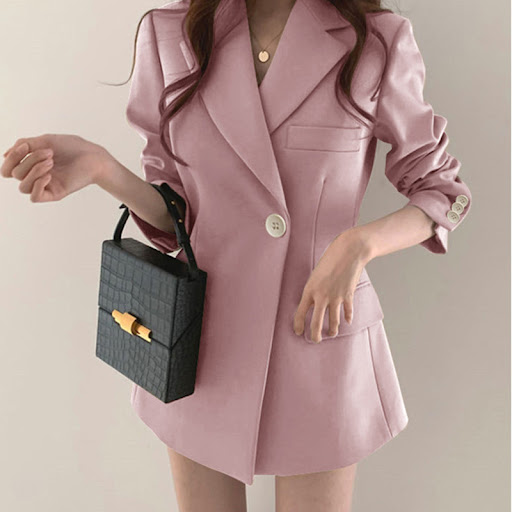 Title 3, Kleine pak jas Britse stijl losse top