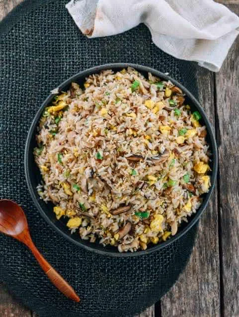 Mushroom Fried Rice