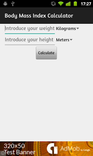 Body Mass Index Calculator