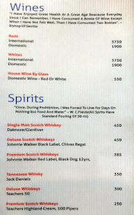 Slounge - Lemon Tree Hotel menu 2