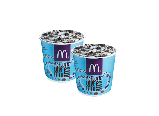 2 McFlurry Oreo (S)